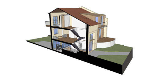 rénovation de maison ancienne rénovation de maison ancienne - coupe