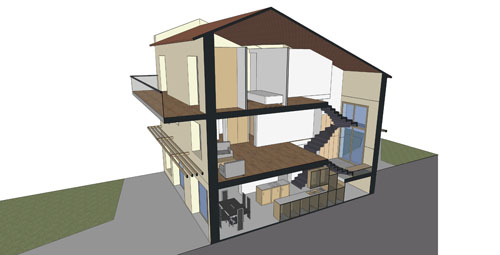 rénovation de maison ancienne rénovation de maison ancienne - coupe