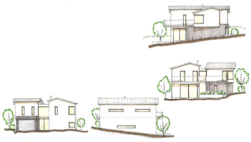 construction de maison contemporaine construction de maison contemporaine - dessins