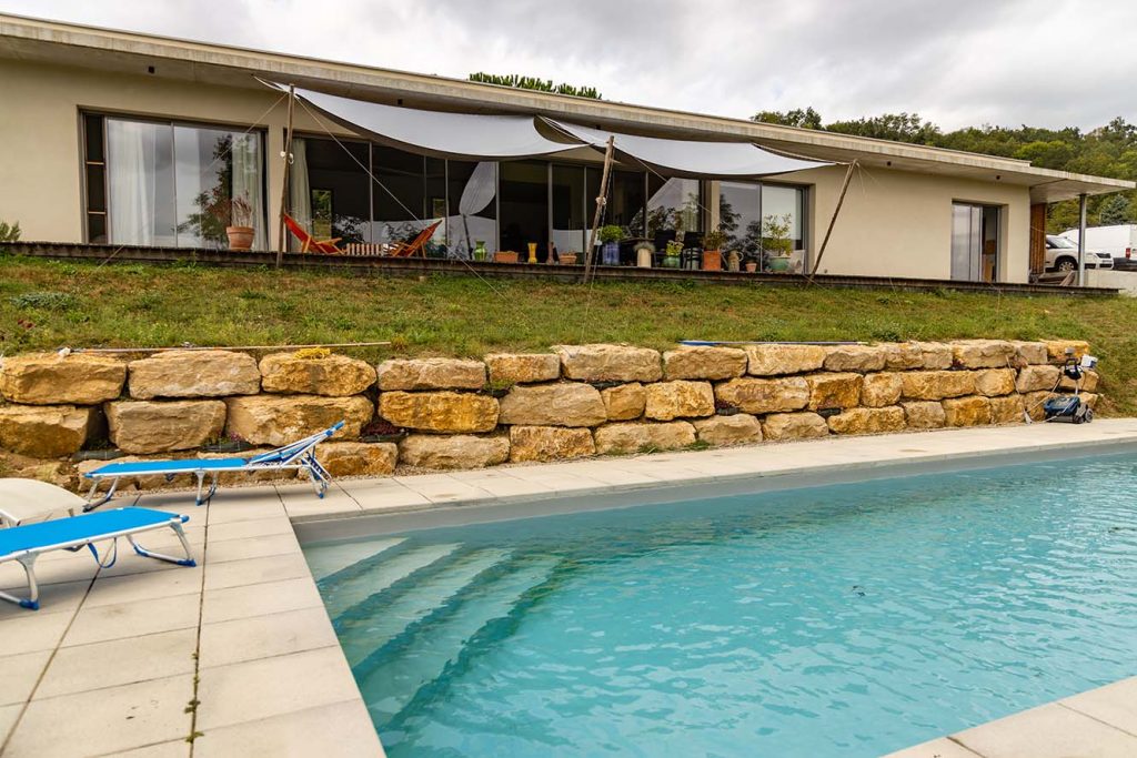 Maison contemporaine Saint Chef Pascal Corsi Maison contemporaine Saint Chef Pascal Corsi