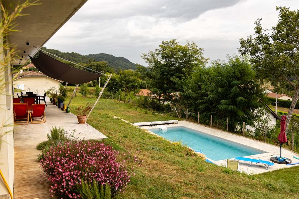 Maison contemporaine Saint Chef Pascal Corsi Maison contemporaine Saint Chef Pascal Corsi