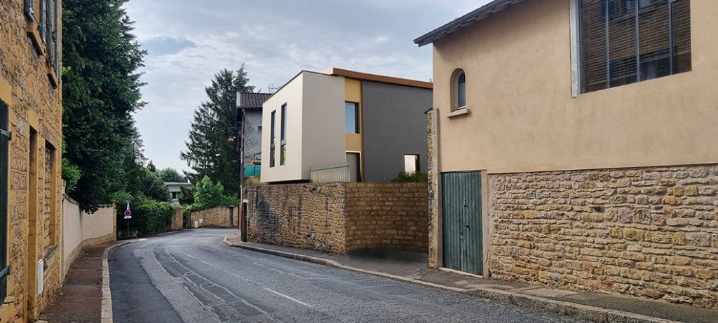 Illustration 3D maison contemporaine Pascal Corsi Architecte Réalisation 3D d'une extension de maison contemporaine en élaboration.